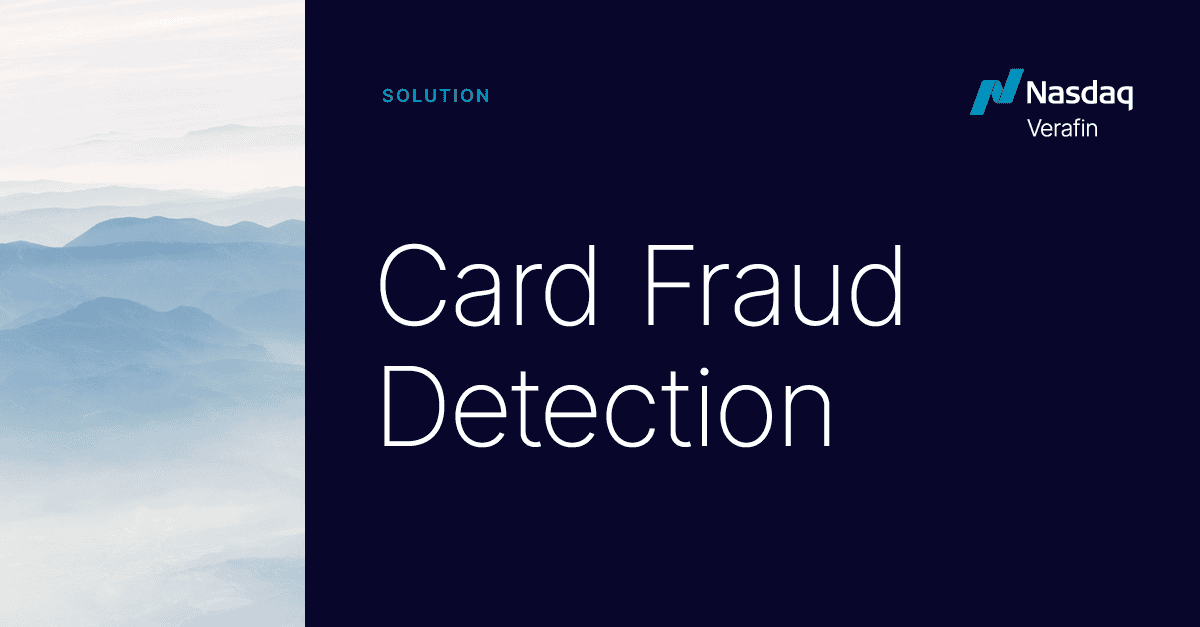 Card Fraud Detection: Unusual Debit & Credit Card Usage