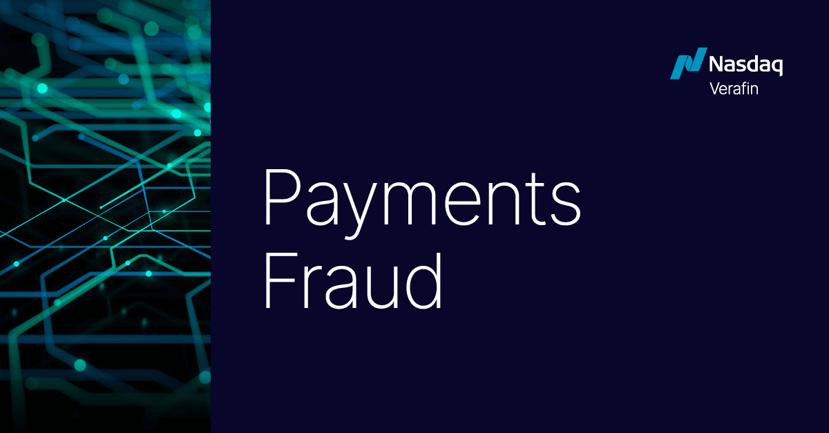 Payments Fraud Nasdaq Verafin